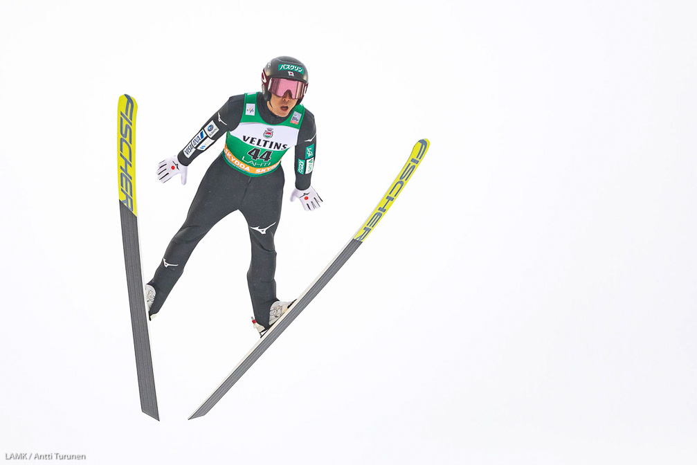 Salpausselän kisat 2019 / Lahti Ski Games 8.–10.2.2019.WATABE Akito, Nordic Combined.  By LAMK / Antti Turunen.